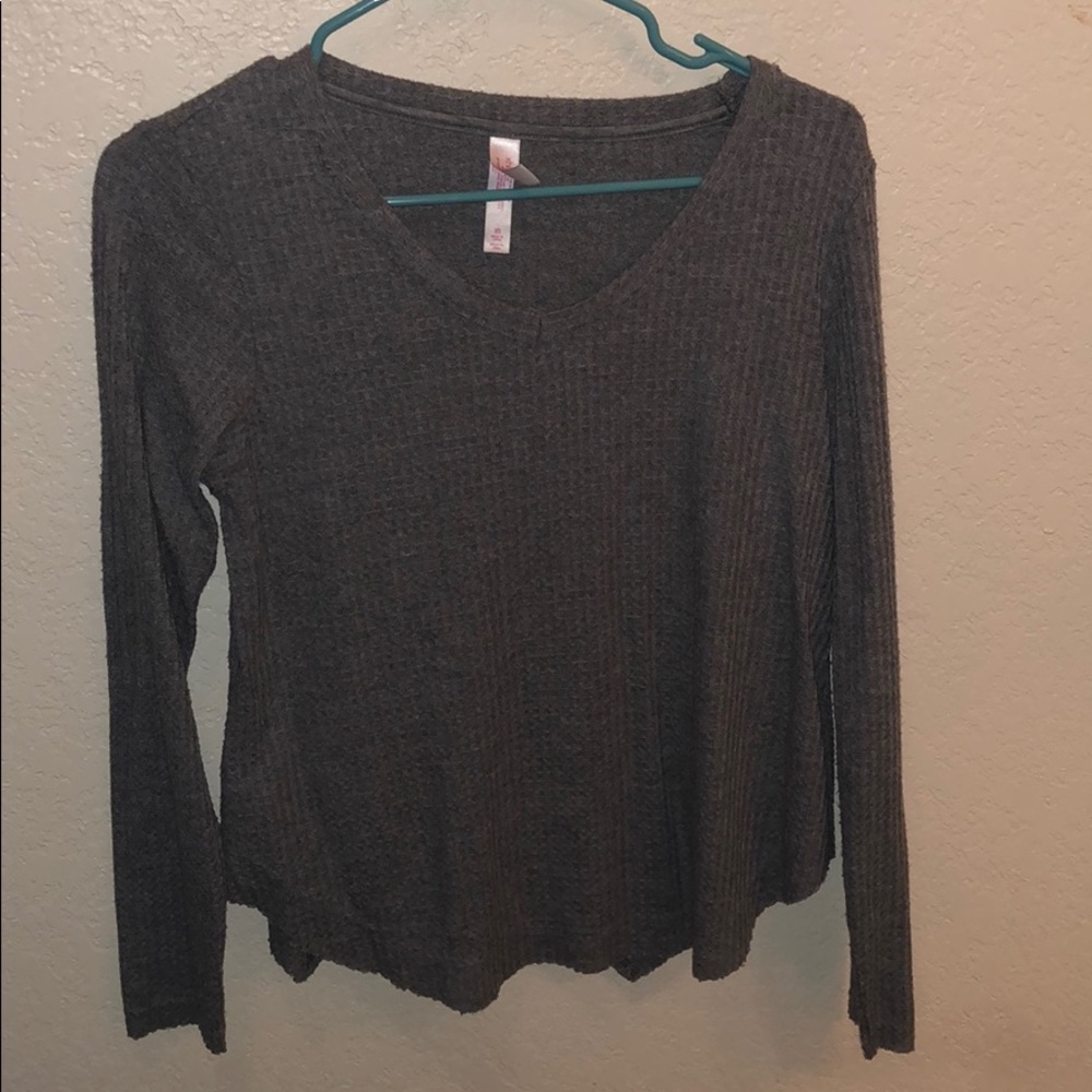 Grey sweater,, super cute pull over